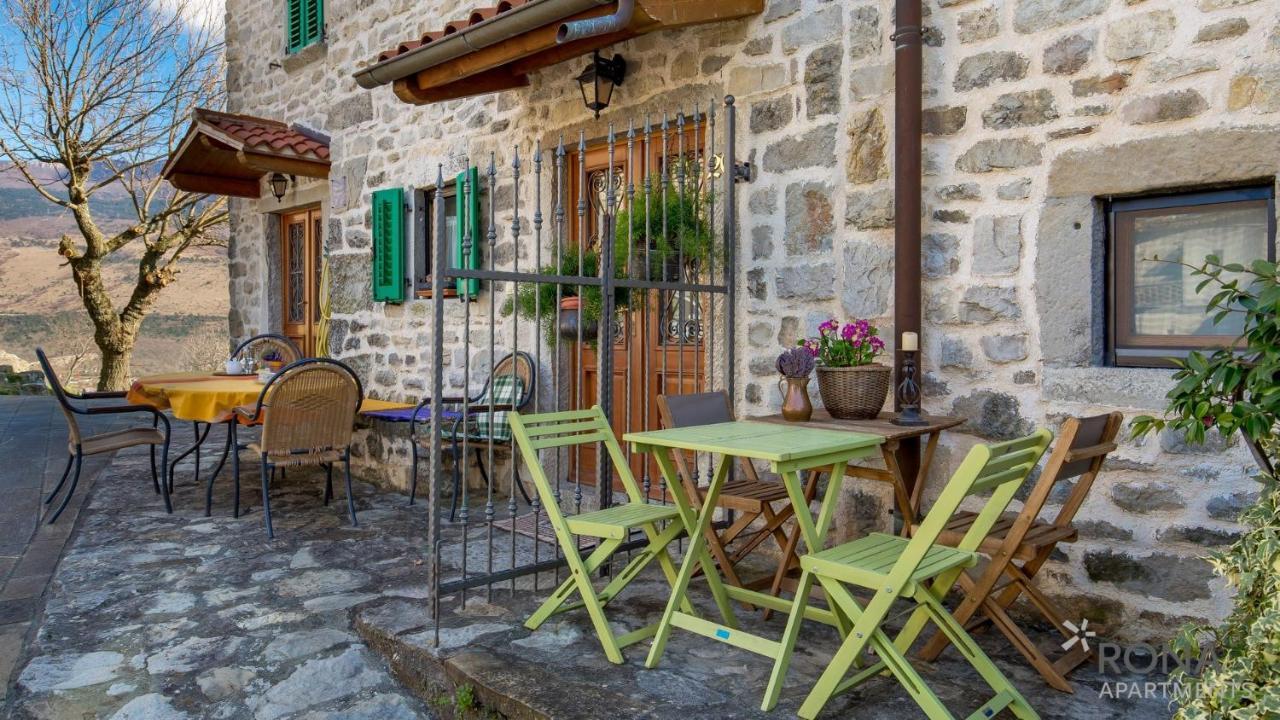 Rona Stone House Apartments Janja Boljun Exterior photo