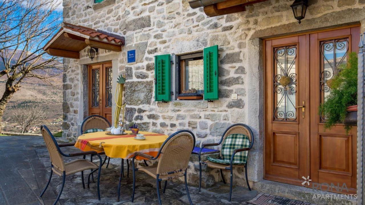 Rona Stone House Apartments Janja Boljun Exterior photo